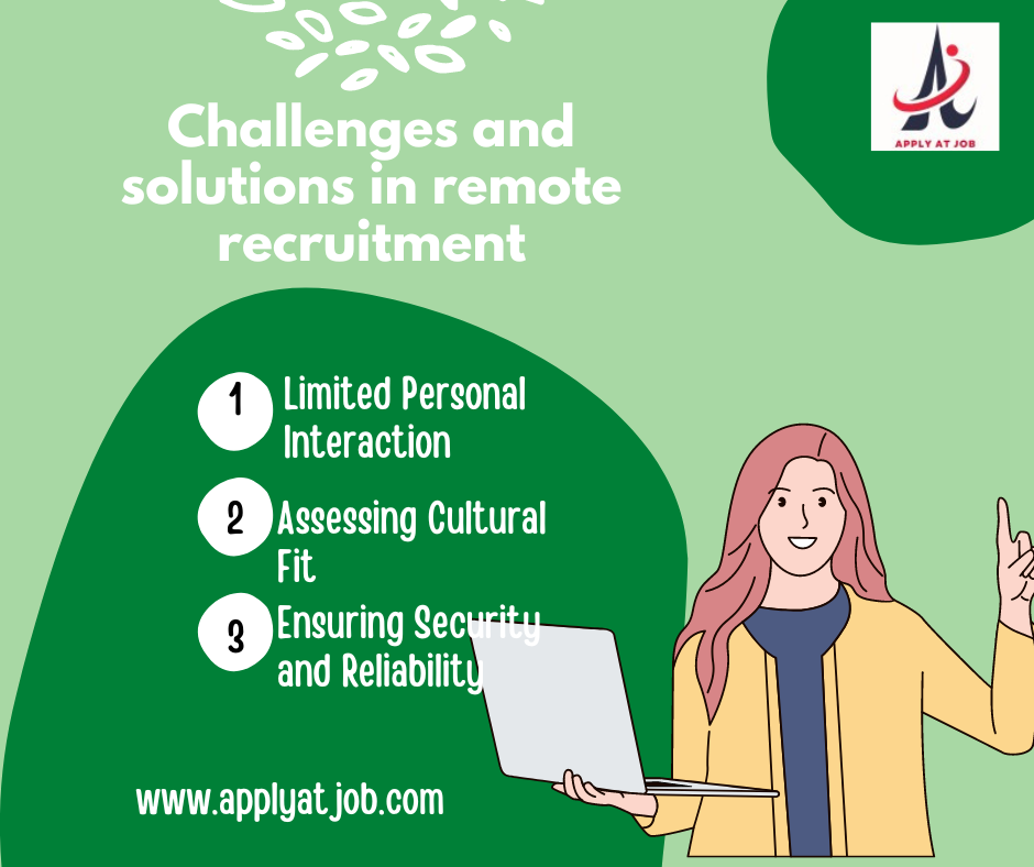 Challenges and Solution in Remote Recruitment