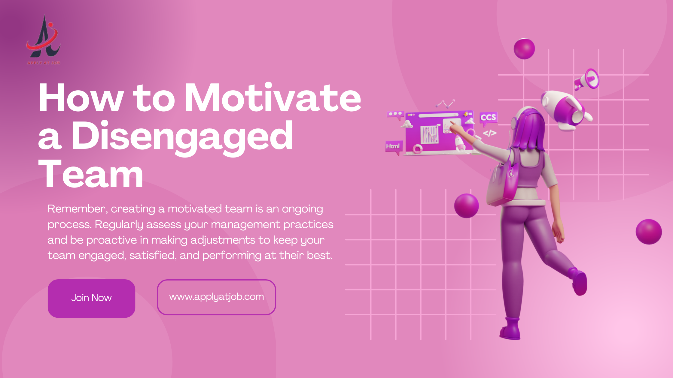 How to Motivate a Disengaged Team