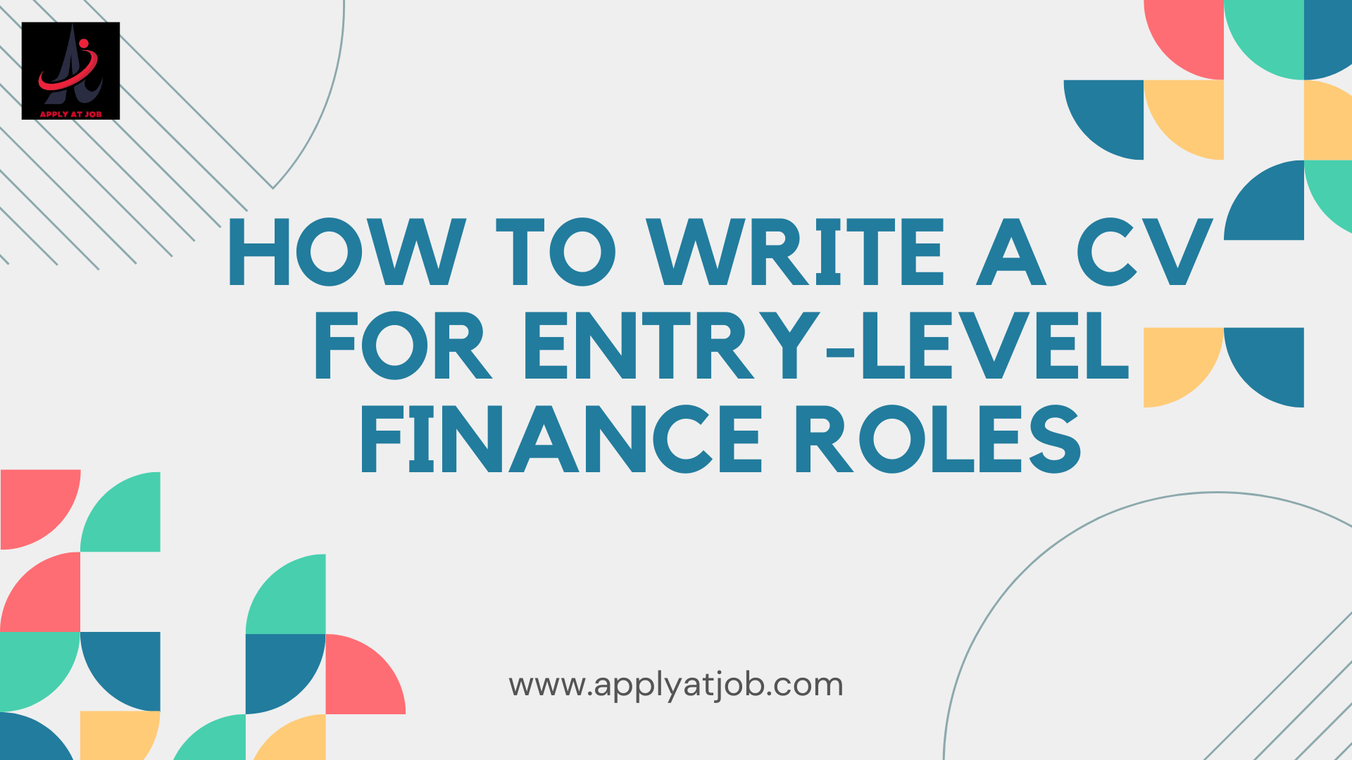 How to Write a CV for Entry-Level Finance Roles