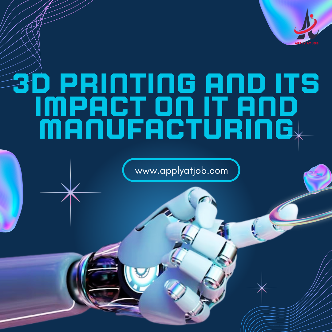 3D Printing and Its Impact on IT and Manufacturing