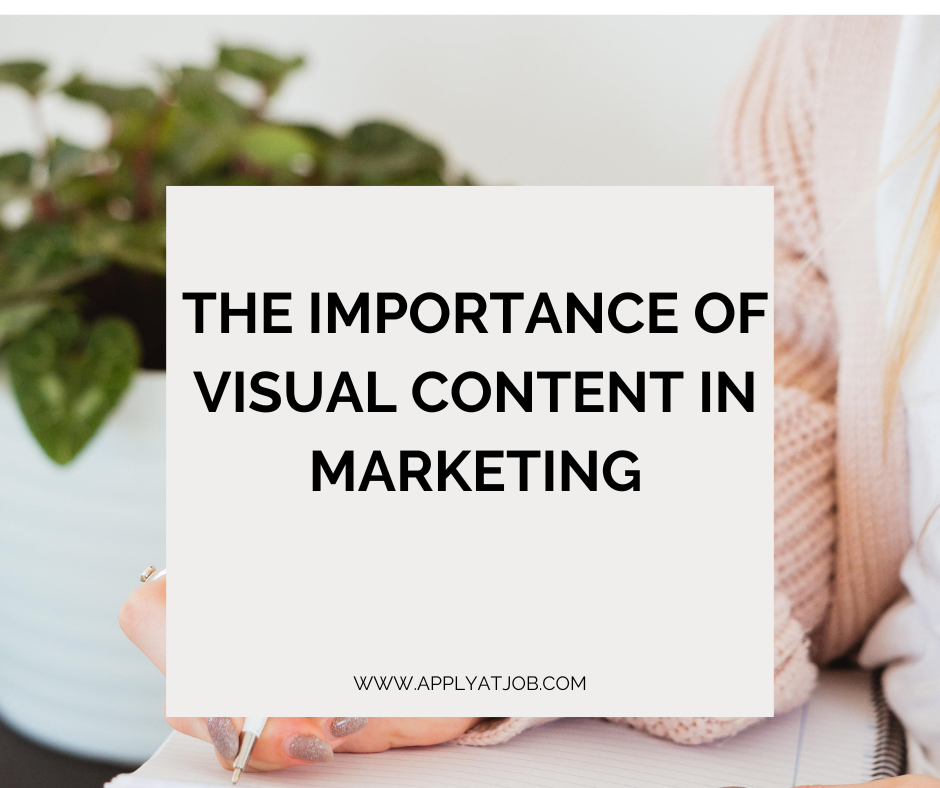 The Importance of Visual Content in Marketing